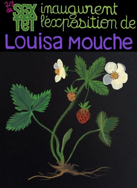Affiche concert inauguration Louisa Mouche
